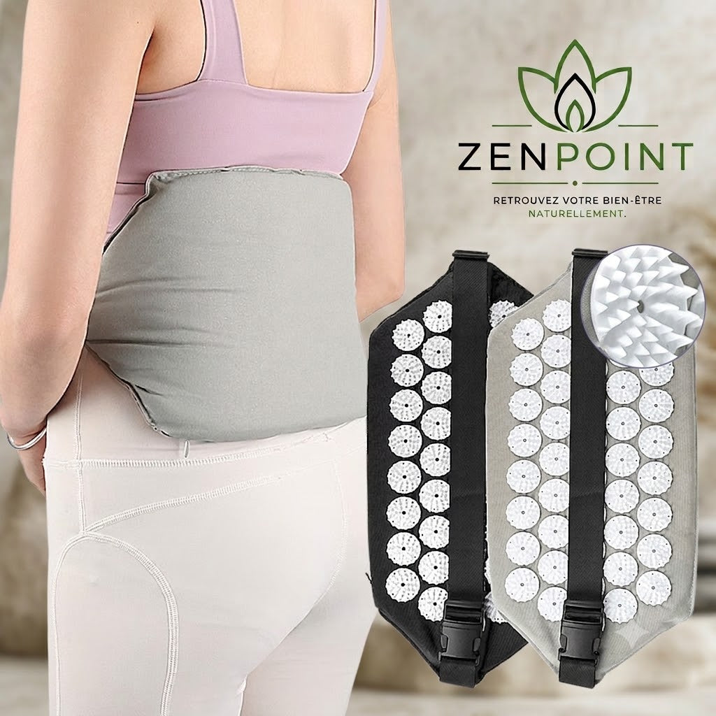 Ceinture d'acupression Zenpoint - dimensions 125cm x 43cm x 20,5cm